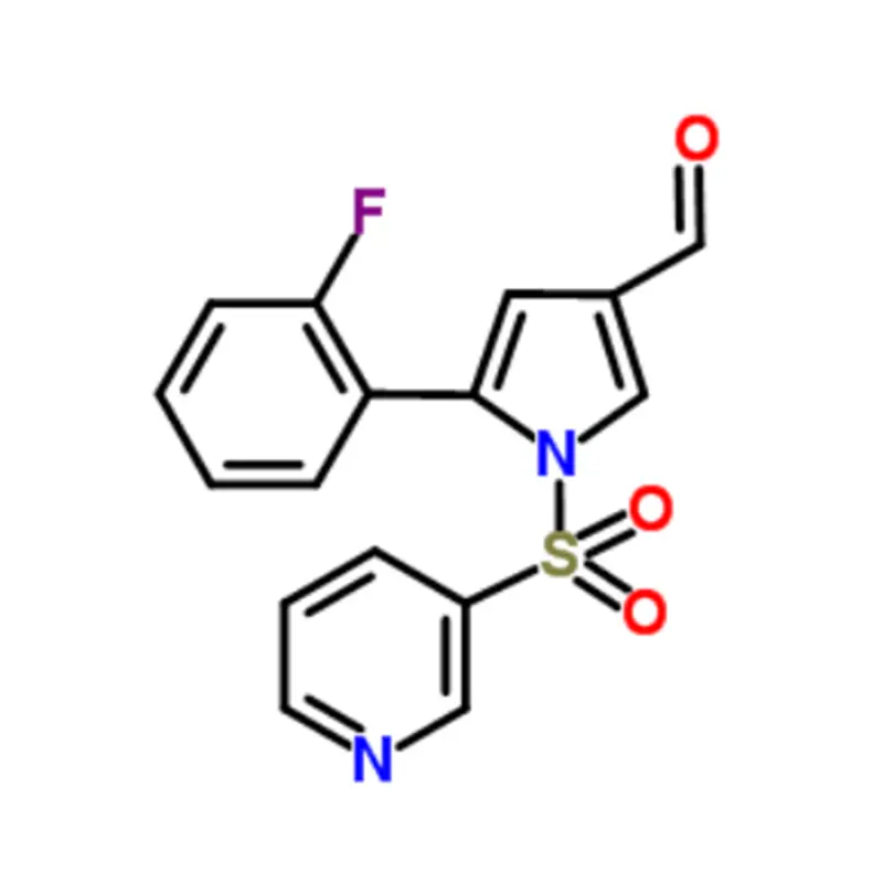 Vorolazan Intermediate 5 – (2-fluorophenyl) – 1 – [(pyridin-3-yl) sulfonyl] – 1H-pyrrol-3-formaldehyde CAS No. 881677-11-8